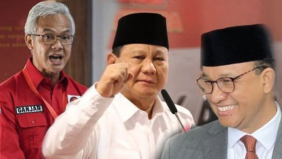 Survei Agustus, Persaingan Prabowo dan Ganjar Kompetitif, Anies Tertinggal Jauh