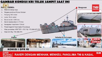 The Proceeds From The Sale Of KRI Teluk Sampit IDR 740 Million Are Ready To Enter The State Treasury
