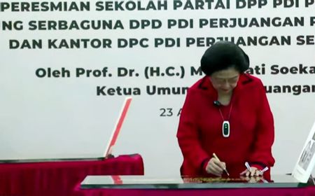 Resmikan 10 Kantor Baru PDIP, Megawati: Ini Bukan Tempat Perorangan!