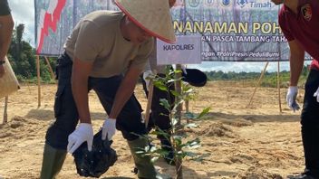 ウェストバンカ警察が元鉱山土地の埋め立てを支援