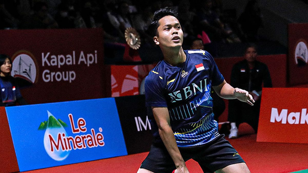 Perempat Final Indonesia Open 2023 Menyajikan 'Perang Saudara', Anthony Ginting Vs Jonatan Christie