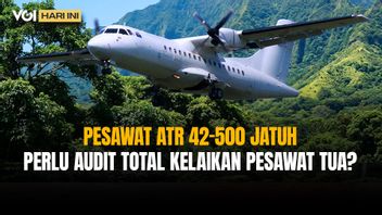 VOI اليوم: سقوط طائرة ATR 42-500، سجل وقائع عملية الإخلاء والتحديثات لضحايا سيتا، والبحث عن الصندوق الأسود في جبل بولوسارونغ