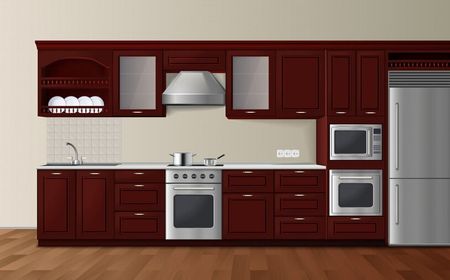 4 Material Kitchen Set Paling Populer dengan Kekurangan dan Kelebihannya