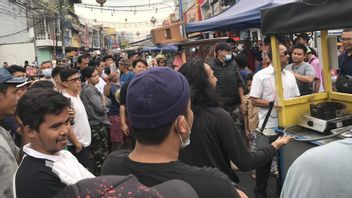 بعد ضجيج Pungli ، أصبح سوق Tangerang القديم مضطربا مرة أخرى ، حالة ترتيب أكشاك الطهي