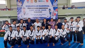Ketum KONI Pusat Resmi Buka Kejurnas Taekwondo Indonesia 2022