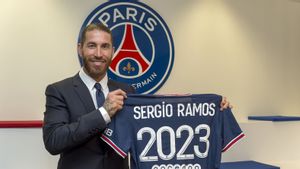 Resmi! Paris Saint-Germain Ikat Sergio Ramos sampai 2023