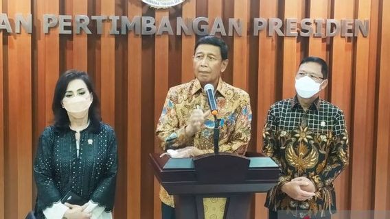 政府は学生の要求に応えました、Watimpres Wiranto:それは起こり得ない、デモは何のためにあるのですか?