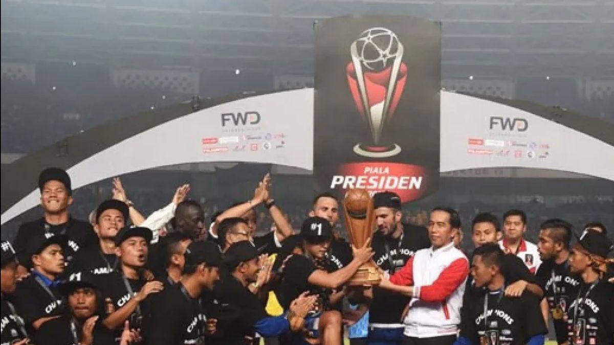 Coupe présidentielle 2015 : Ridwan Kamil célèbre la victoire de Persib Bandung au GBK