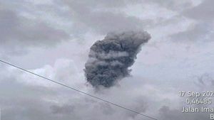 Gunung Marapi Kembali Erupsi dengan Amplitudo Maksimum 30,4 Milimeter