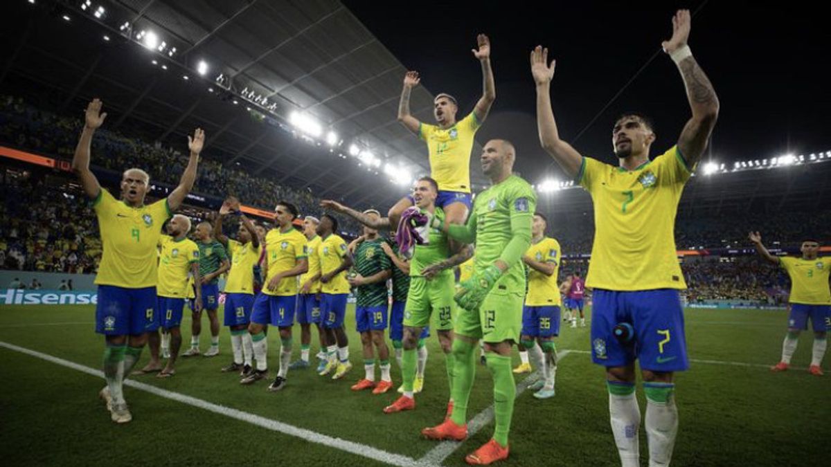 英俊！这一独特的纪录只有巴西国家队在 2022 年世界杯上完成