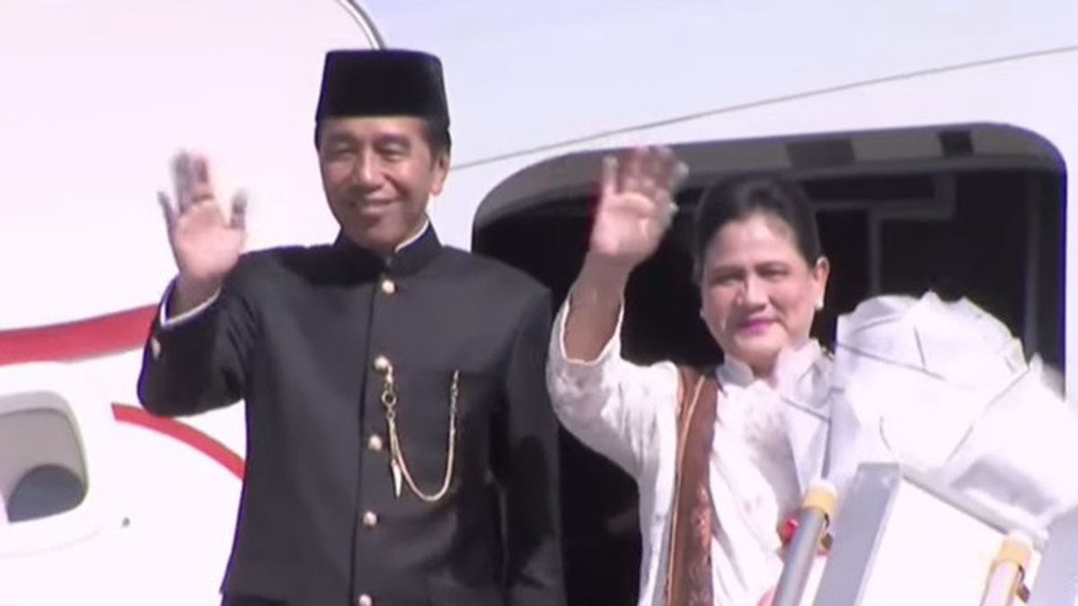 Dilepas Prabowo dan Menteri KIM, Jokowi Bertolak ke Solo