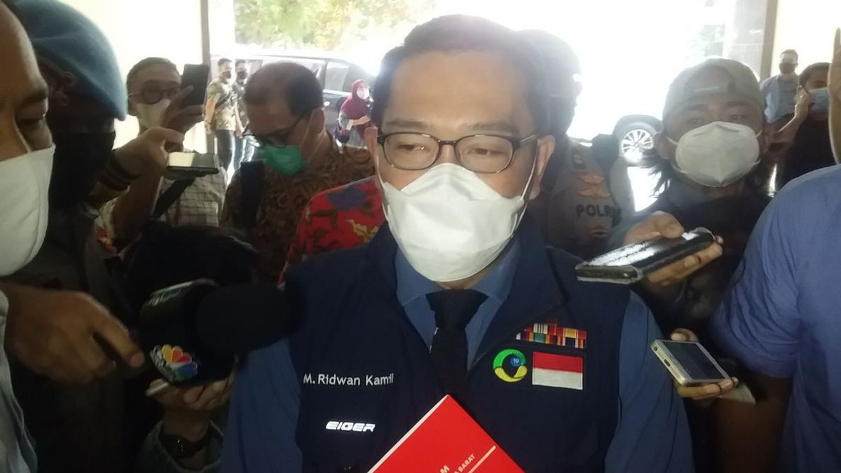 在Rizieq卫生组织在Megamendung挑起违法行为之后，西爪哇省州长Ridwan Kamil将制裁茂物摄政政府
