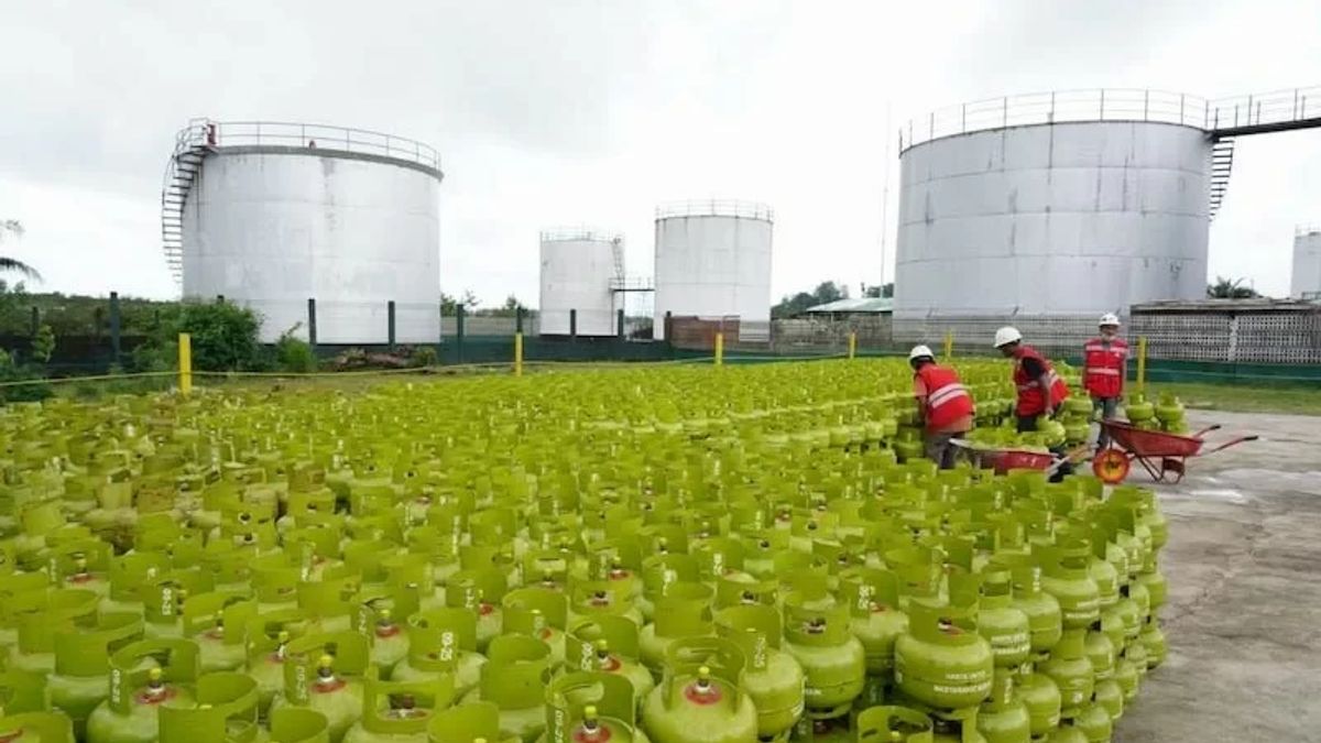 Anticipating Scarcity On The West Coast Of Lampung, Police Check Gas Agents 3 Kg