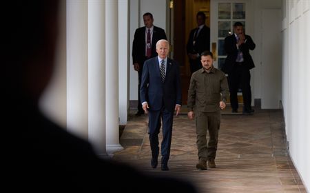 Hormati Keputusan Biden Mundur dari Pilpres AS, Presiden Zelensky: Dia Mendukung Negara Kami