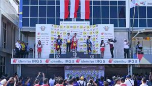 Race 1 Seri Keempat ARRC 2023 AP 250: Kado Jelang HUT Ke-78 RI, Pebalap Indonesia Borong Podium di Sirkuit Mandalika