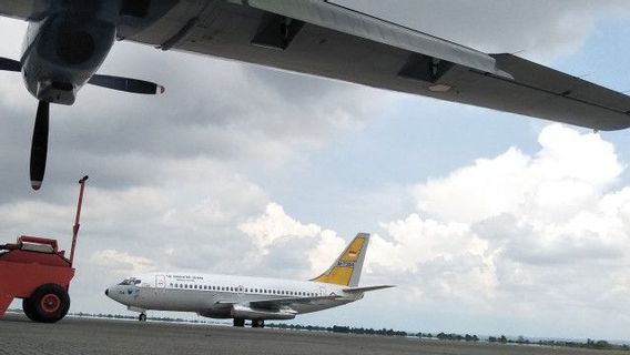 Pesawat Prancis Delegasi KTT G20 Mulai Parkir di Bandara Lombok