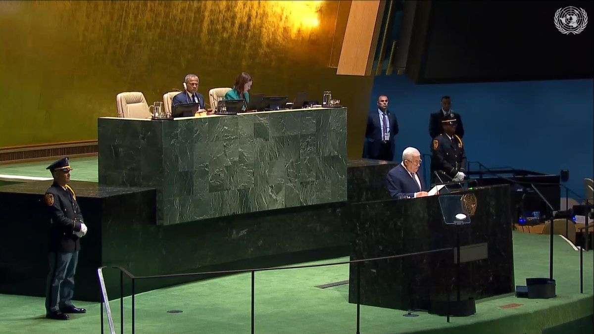 Urges Recognition Of State Rights, President Abbas: What's The Danger If Palestine Gets Full Membership Of The United Nations?