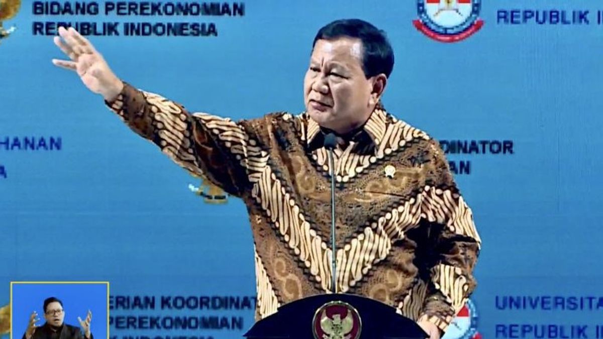 Le ministre de la Défense Prabowo : 5 ans de construction de la Muraille géante de la mer ne seraient pas filmés