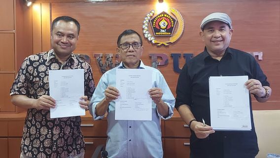 Umumkan Hasil Susunan Kepengurusan PWI Periode 2023 – 2028, Hendry Ch Bangun: PWI Harus Kembali ke Jati Diri