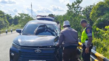 Tabrakan Maut Motor dan Mobil di Tjilik Riwut KM 4 Palangka Raya, Satu Keluarga Tewas di Lokasi