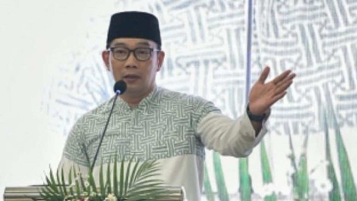 Talking About The Proliferation Of Legals, Ridwan Kamil Calls Depok City And Bekasi