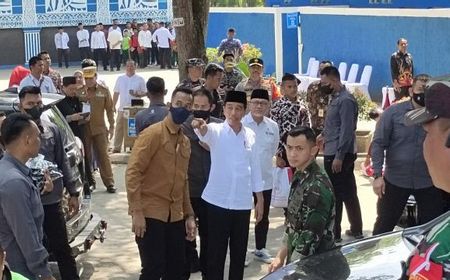 Infeksi Jalan Rusak di Lampung, Jokowi Sebut APBD Tidak Dialokasikan Pembangunan Infrastruktur