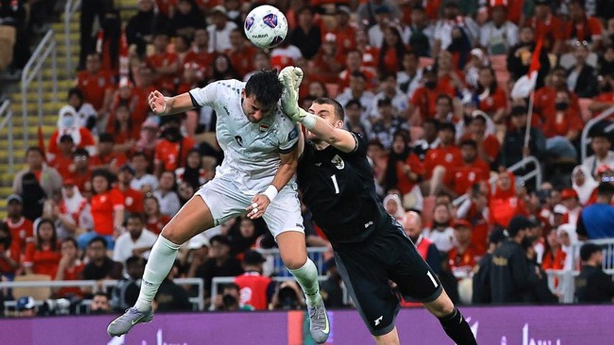 Bermain dengan 10 Orang, Irak Buyarkan Mimpi Indonesia ke Piala Dunia 2026