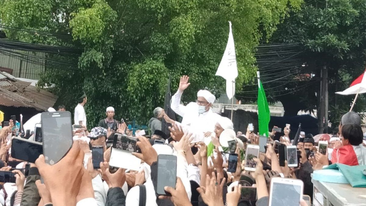 Said Rizieq Shihab To Amien Rais: 'Pak Amien, Our Struggle Is Still Far Away, We Must Fight Against Tyranny'