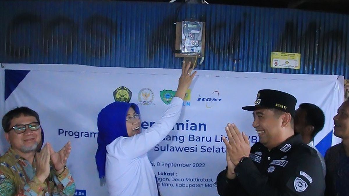 Kementerian ESDM Salurkan BPBL ke 3.860 Rumah Tangga di Sulawesi Selatan