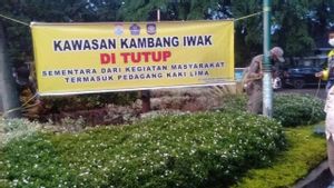 COVID-19 Palembang, Satpol PP Tutup Sejumlah Area Publik dan Tempat Wisata