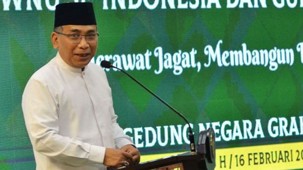 Gus Yahya: PCNU yang Terlibat Politik Praktis Akan Diberi Peringatan Tertulis