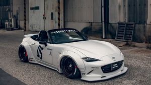 マツダMX-5がリバティウォークタッチで改造されたのはこれです