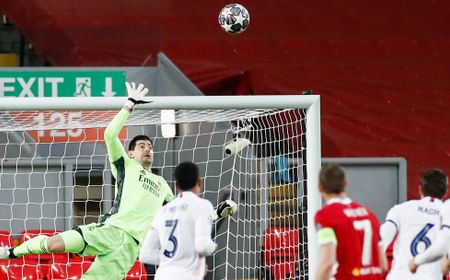 Liverpool Vs Real Madrid 0-0: Courtois Gemilang, Bawa Los Blancos Hadapi Chelsea di Semifinal