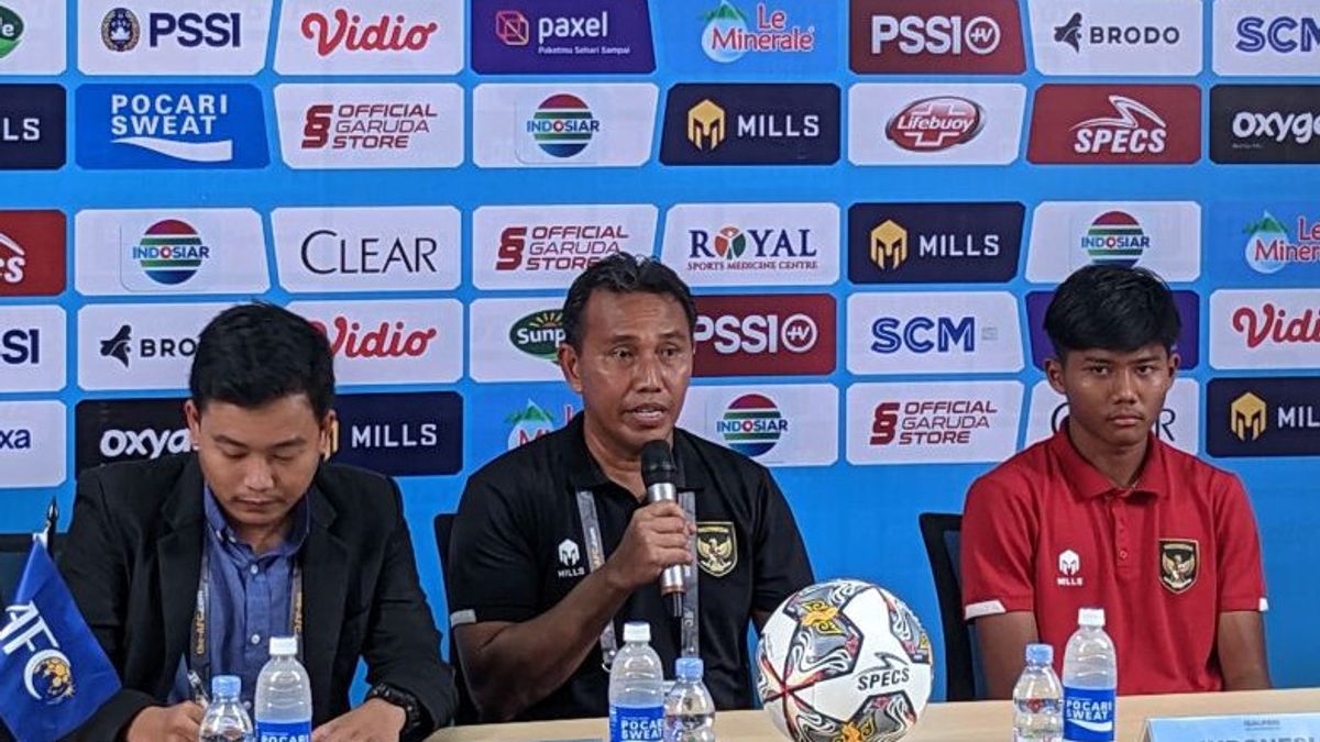 Minta Timnas U-17 Tampil Tenang Saat Hadapi UEA, Bima Sakti: Tidak Terpengaruh Provokasi dan Jangan Buat Pelanggaran