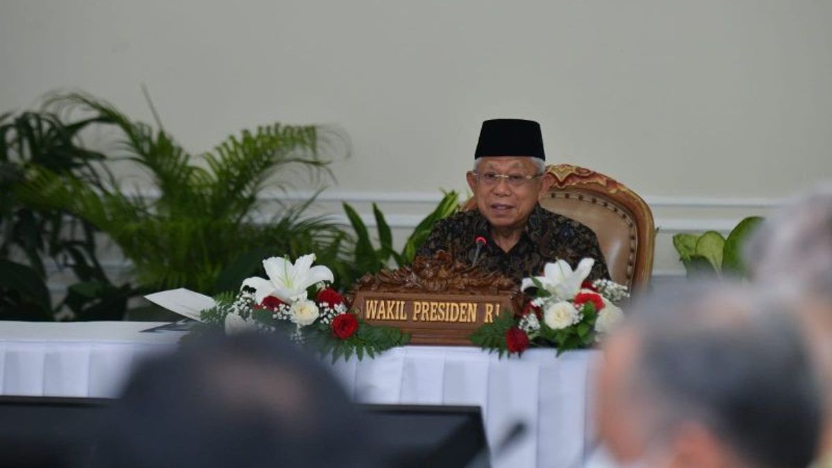 Vice President Ma'ruf Suggested That The Implementation Of The Paid Road System In Jakarta Be Tested First