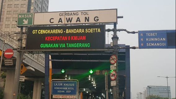 Massa Jemput Rizieq Shihab, Tol Arah Bandara Berkecepatan 0 KM/Jam