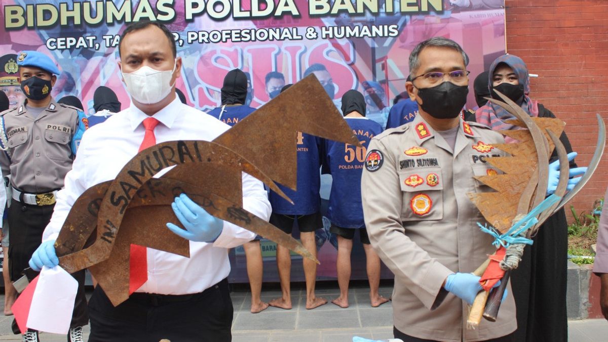 7 Anak di Bawah Umur yang Tertangkap Membawa Sajam di Tangerang, Tetap Diproses Hukum