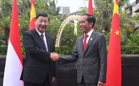 Jokowi-Xi Jinping Saksikan Uji Coba Kereta Cepat Jakarta-Bandung