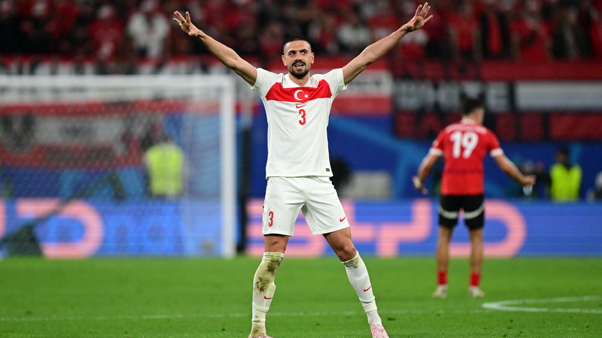 Euro 2024: Gol di Detik 57 Bawa Turki Singkirkan Austria dan Lolos ke Perempat Final