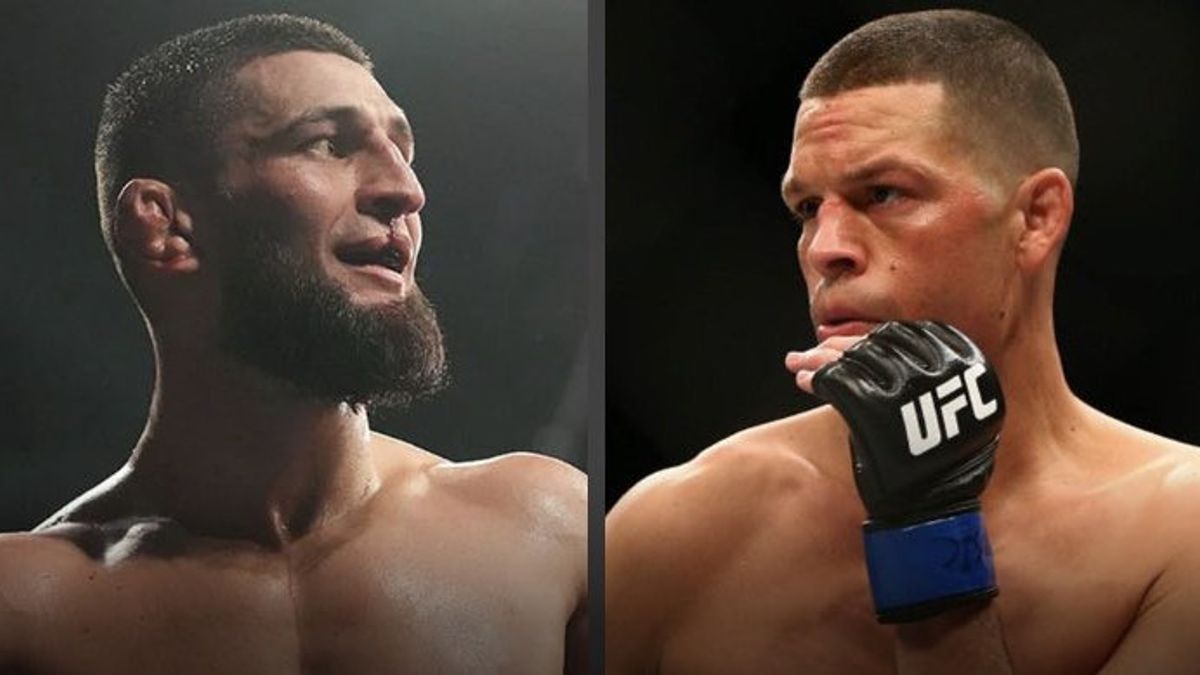 Nate Diaz Vs Khamzat Chimaev Jadi Duel Utama UFC 279, Geser ljamain Sterling VS TJ Dillashaw