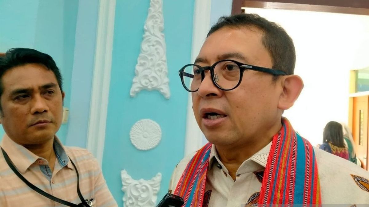 法德利·佐恩(Fadli Zon)不愿意在今天的纪念中成为佐科威部长,2019年8月22日