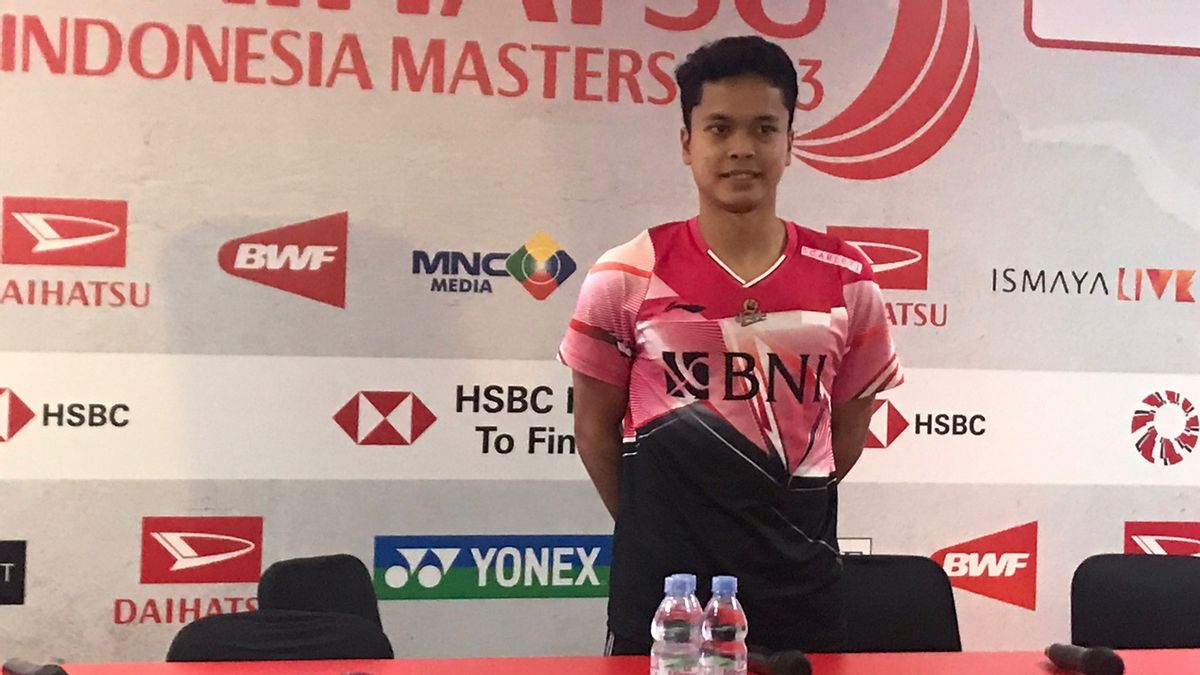 Anthony Ginting Rebut Tiket 16 Besar Indonesia Masters 2023 Hanya dalam Waktu 36 Menit: Dengan Fokus Semua Berjalan Baik