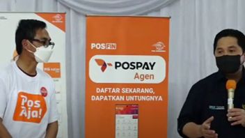 市民は銀行口座を持っていない今、ポスインドネシアからのPospayを通じてデジタル取引することができます