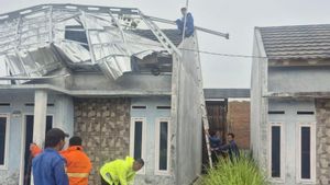 Angin Puting Beliung Rusak 5 Rumah Warga di Lampung Selatan