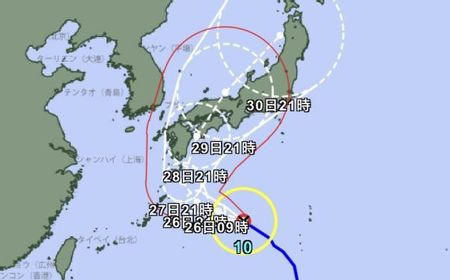 Korban Tewas Akibat Topan Shanshan di Jepang Bertambah Jadi 74 Orang