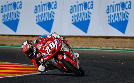 Izan Guevara Menangi Kelas Moto3 dalam Seri MotoGP Aragon