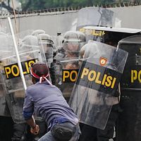 4.531 Personel Gabungan Dikerahkan Saat Aksi Buruh di DPR Besok