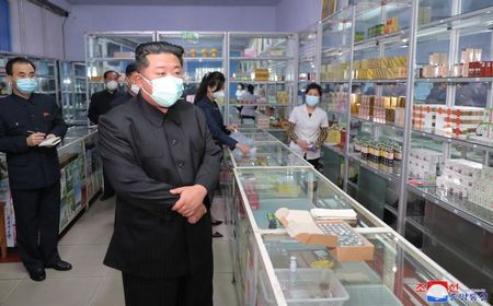 Tangani Wabah COVID-19, Kim Jong-un Perintahkan Militer Korea Utara Stabilkan Pasokan Obat-obatan