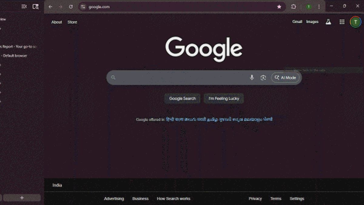 JAKARTA - جلب Google أخيرا ميزة علامة التبويب الرأسية في Chrome