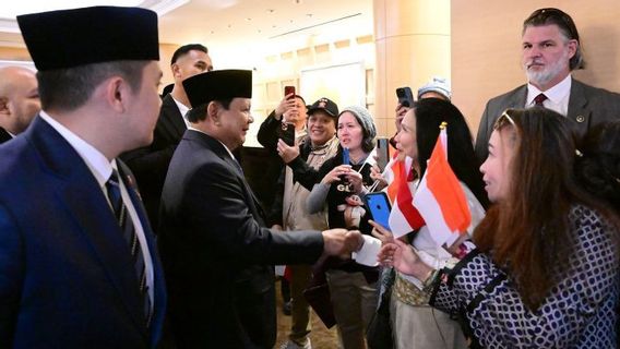 Diaspora Indonesia Sambut Prabowo Tiba di Washington Amerika: We Love You Pak